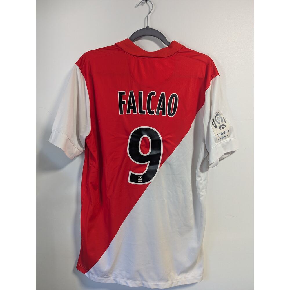 Monaco Falcao 2014/15 Home Jersey Men’s Large Ligue 1 Shirt